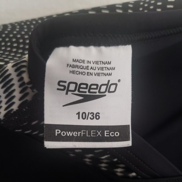 Speedo One Piece Swimsuit SZ 10/36 - Picture 8 of 11